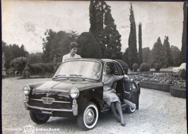 Autobianchi Bianchina Coupe 1958 Factoryphoto (6771)